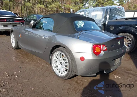 2003 BMW Z4 3.0I из США, поврежденный, VIN 4USBT53433LU00708